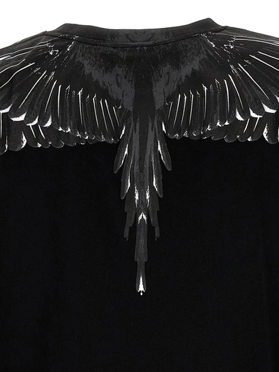 Shop Marcelo Burlon County Of Milan 'icon Wings' T-shirt In Black
