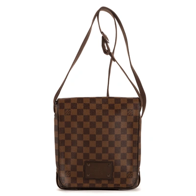 Pre-owned Louis Vuitton Brooklyn In Brown