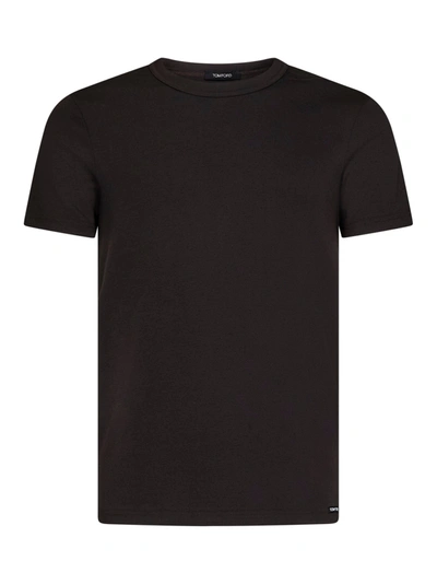Shop Tom Ford T-shirt In Marrone