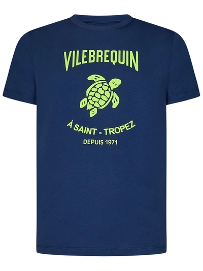 Shop Vilebrequin T-shirt In Blu