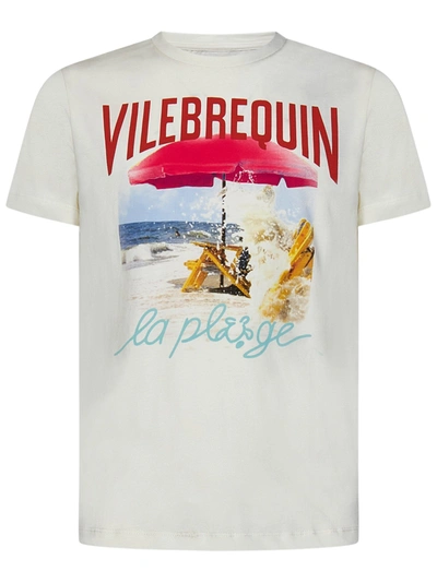 Shop Vilebrequin T-shirt In Bianco