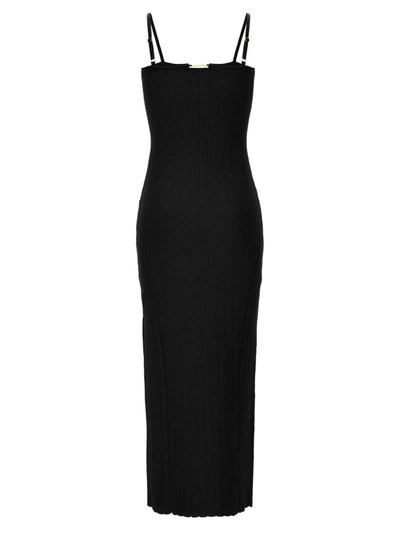 Shop Jacquemus 'la Robe Sierra Bretelles' Dress In Black