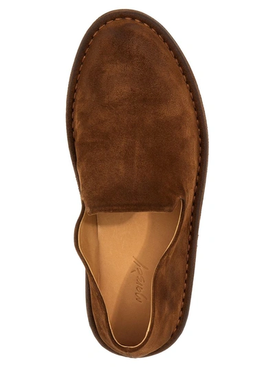 Shop Marsèll 'filo' Loafers In Brown