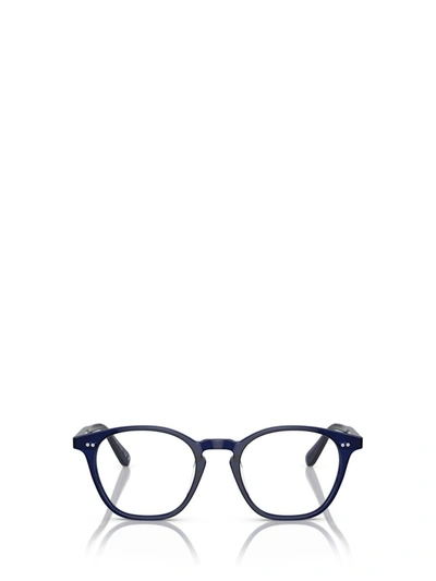 Shop Oliver Peoples Eyeglasses In Denim