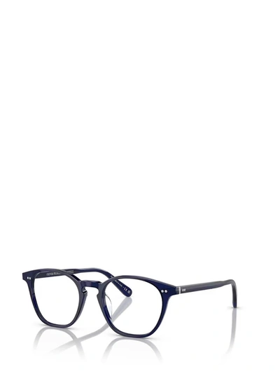 Shop Oliver Peoples Eyeglasses In Denim