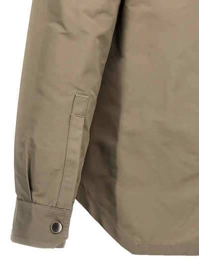 Shop Rick Owens 'fogpocket' Jacket In Gray