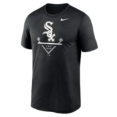 Shop Nike Black Chicago White Sox Icon Legend T-shirt