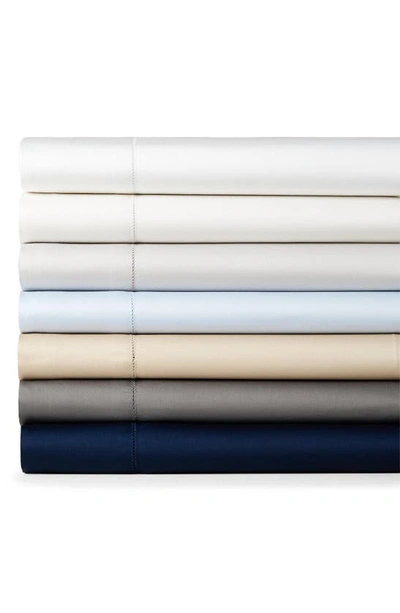 Polo Ralph Lauren Organic Sateen 624-thread Count Fitted Sheet In True Platinum