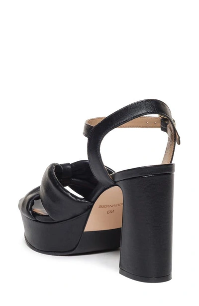 Shop Bernardo Footwear Veronika Platform Sandal In Black