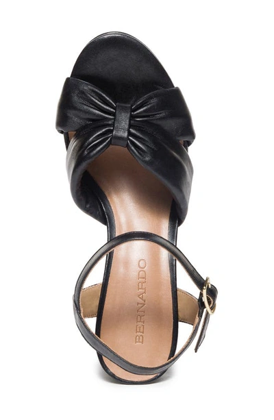 Shop Bernardo Footwear Veronika Platform Sandal In Black