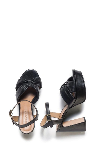 Shop Bernardo Footwear Veronika Platform Sandal In Black