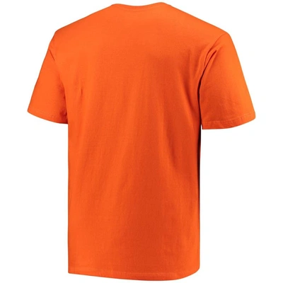 Shop Champion Orange Clemson Tigers Big & Tall Arch Team Logo T-shirt
