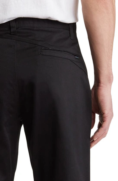 Shop Volcom Frickin Skate Chino Pants In Black