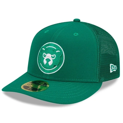 Shop New Era Green Chicago Cubs 2022 St. Patrick's Day Low Profile 59fifty Fitted Hat