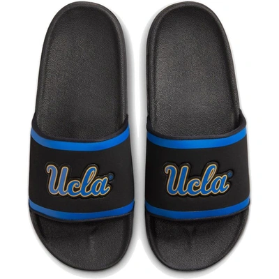 Shop Nike Ucla Bruins Off-court Wordmark Slide Sandals In Black