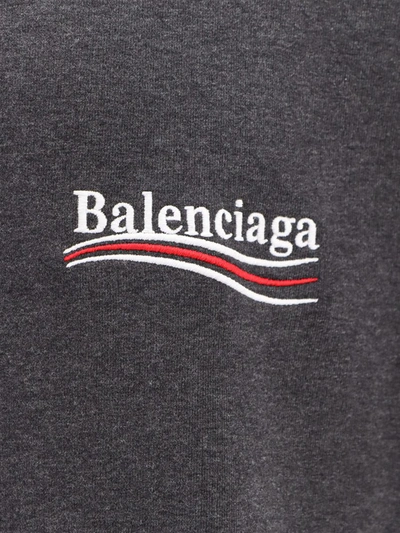 Shop Balenciaga Sweatshirt In Grey