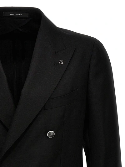 Shop Tagliatore 'montecarlo' Blazer In Black