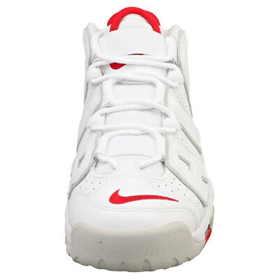 Pre-owned Nike Air More Uptempo 96 Herren White Red Sneaker Mode - 44 Eu