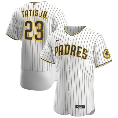 Shop Nike Fernando Tatís Jr. White/brown San Diego Padres Home Authentic Player Jersey