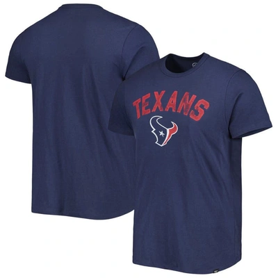 Shop 47 ' Navy Houston Texans All Arch Franklin T-shirt