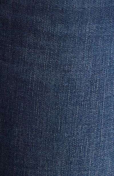 Shop Wit & Wisdom Logan 'ab'solution Raw Hem Skinny Straight Jeans In Blue