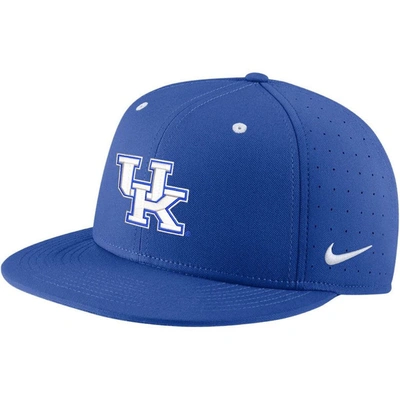 Shop Nike Royal Kentucky Wildcats True Performance Fitted Hat
