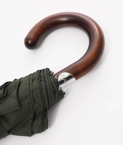Larusmiani Folding Umbrella Umbrella In Olive
