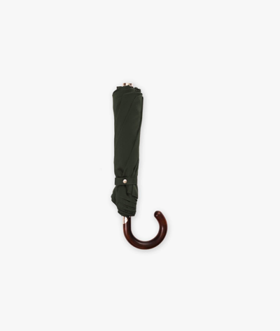 Larusmiani Folding Umbrella Umbrella In Olive