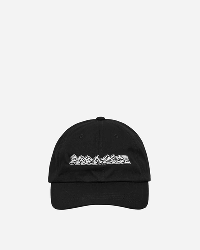 Shop Paradis3 Dystopia Embroidered Dad Hat In Black