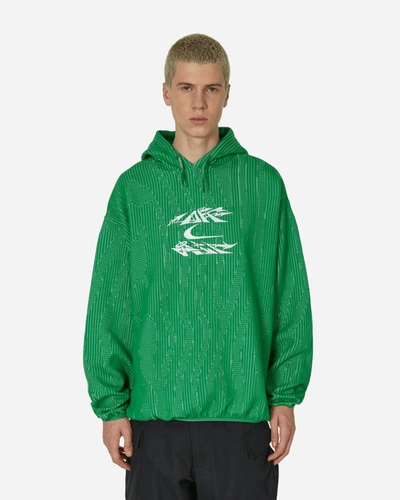 Shop Nike Off-white Engineered Hoodie Kelly In Green