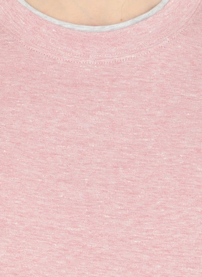 Shop Brunello Cucinelli Cotton T-shirt In Pink