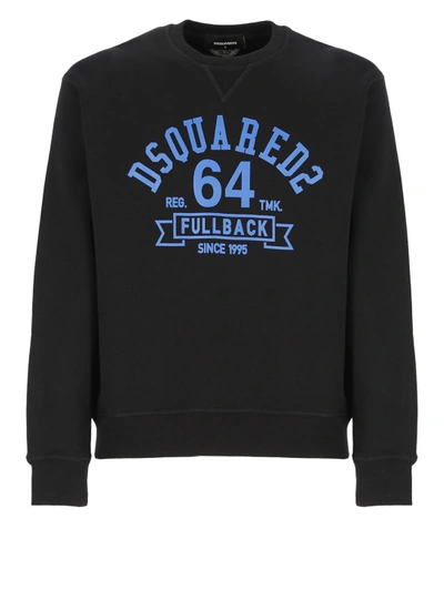 Shop Dsquared2 D2 Cool Sweatshirt In Black