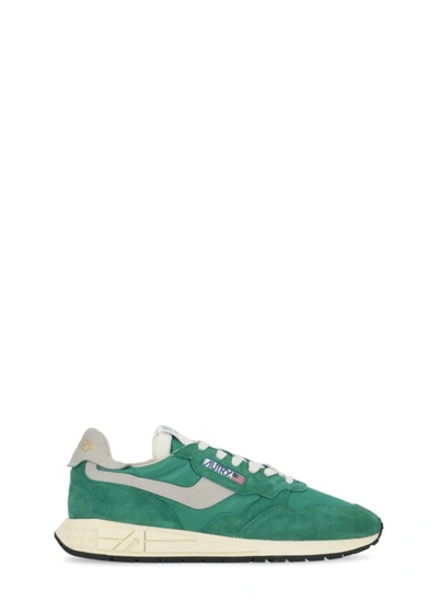 Shop Autry Whirlwind Low Sneakers In Green