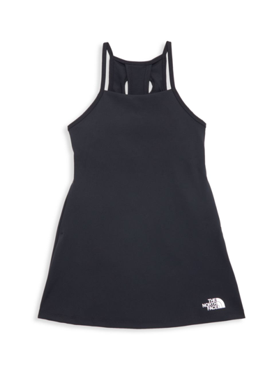 Shop The North Face Little Girl's & Girl's Never Stop Dress In Black