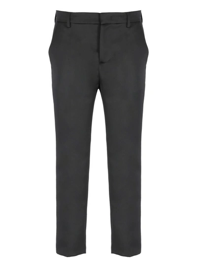 Shop Philosophy Di Lorenzo Serafini Sartorial Cropped Trousers In Black