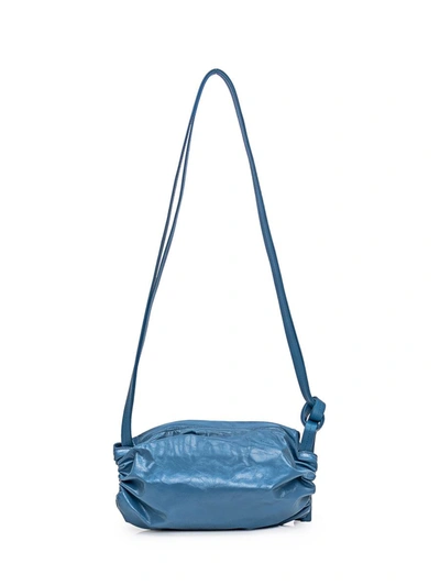 Shop Jil Sander Leather Bag In Blue