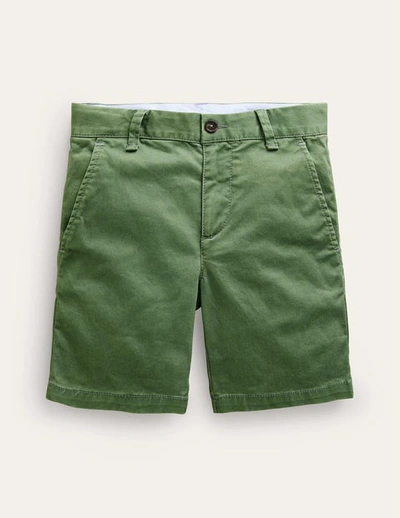 Shop Mini Boden Classic Chino Shorts Spruce Green Boys Boden