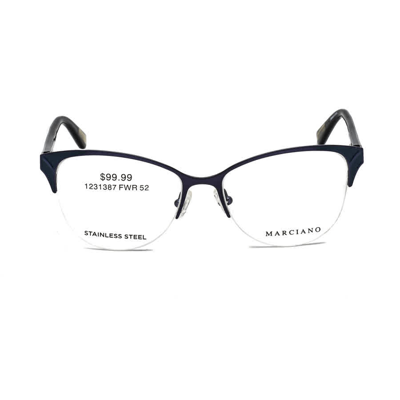 Shop Guess By Marciano Demo Cat Eye Ladies Eyeglasses Gm0290-3 091 52 In Blue