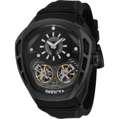 Shop Invicta Akula Automatic Black Dial Men's Watch 43865 In Black / Grey