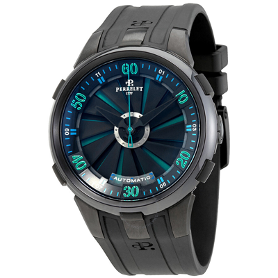 Shop Perrelet Turbine Xl Automatic  Black Dial Men's Watch A1051/3