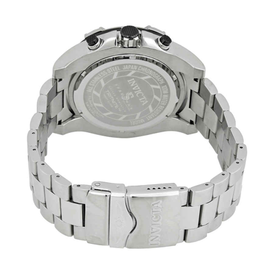 Shop Invicta Speedway Chronograph Black Dial Men's Watch 25533 In Black / Silver