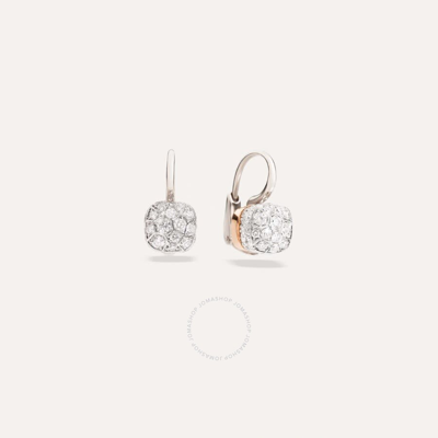 Pomellato Women's Nudo 18k White Gold & Diamond Drop Earrings In White