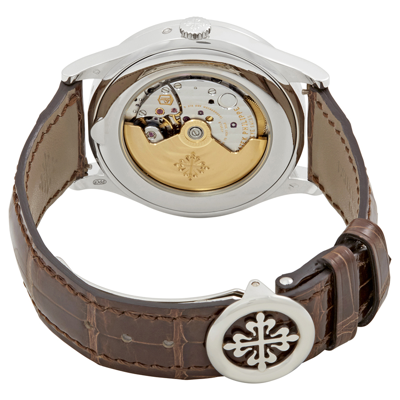Shop Patek Philippe Grand Complications Honey Brown Dial Men's Watch 5496p-014 In Brown / Honey / Platinum / White