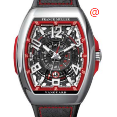 Shop Franck Muller Vanguard Mariner Hand Wind Black Dial Men's Watch V45scdtsqtrcgacer(nrblcac)