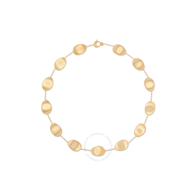 Marco Bicego Lunaria Collection 18k Yellow Gold Short Necklace Cb2099 Y 02 In Yellow, Gold-tone