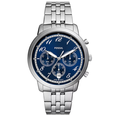 Shop Fossil Neutra Blue Dial Men's Watch Fs6025