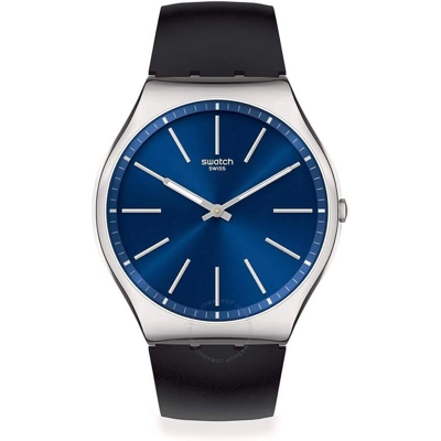 Shop Swatch The May Blue Dial Men's Watch Ss07s125