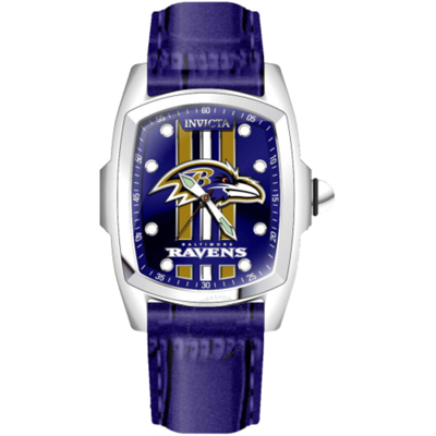 Shop Invicta Nfl Baltimore Ravens Quartz Purple Dial Men's Watch 45466