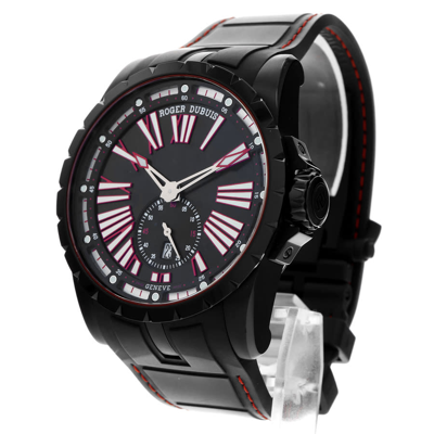 Shop Roger Dubuis Excalibur Automatic Black Dial Men's Watch Rddbex0567
