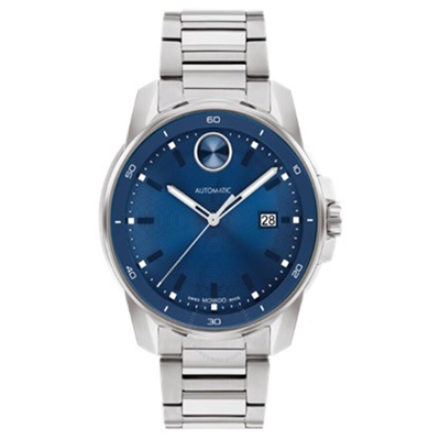 Shop Movado Bold Verso Automatic Blue Dial Men's Watch 3601051
